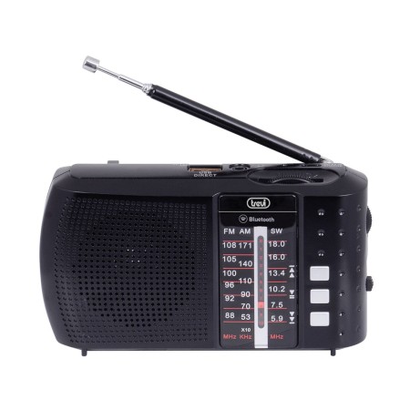 Portable Bluetooth Radio Trevi RA 7F20 BT Black by Trevi, Radios - Ref: S5625438, Price: 14,74 €, Discount: %