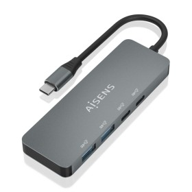 Hub USB Aisens A109-0694 Grigio di Aisens, Hub di rete e switch - Rif: S5626914, Prezzo: 20,55 €, Sconto: %