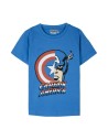 Child's Short Sleeve T-Shirt The Avengers Blue | Tienda24 Tienda24.eu