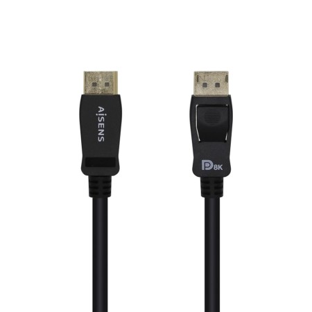 DisplayPort Cable Aisens Black 1 m by Aisens, DisplayPort Cables - Ref: S5627192, Price: 6,41 €, Discount: %