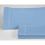 Bedding set Alexandra House Living Light Blue King size 4 Pieces by Alexandra House Living, Sheets and pillowcases - Ref: D16...