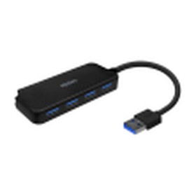 Hub USB Aisens Preto (1 Unidade) de Aisens, Hubs de rede - Ref: S5628458, Preço: 9,85 €, Desconto: %