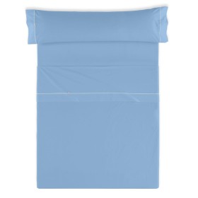 Jeu de draps Alexandra House Living Bleu Clair Lit 1 persone de Alexandra House Living, Draps et taies d'oreiller - Réf : D16...