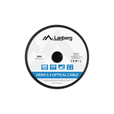 Cabo HDMI Lanberg CA-HDMI-30FB-0100-BK de Lanberg, Cabos HDMI - Ref: S5629452, Preço: 39,81 €, Desconto: %