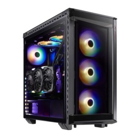 Boîtier Demi Tour Micro ATX / Mini ITX / ATX XPG Battlecruiser Noir ARGB de XPG, Boîtiers pour ordinateurs de bureau - Réf : ...