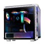 Caixa Semitorre Micro ATX / Mini ITX / ATX XPG Battlecruiser Branco Preto ARGB de XPG, Caixas para computador de secretária -...