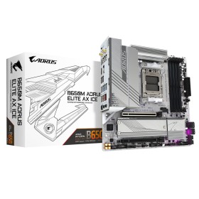 Placa Base Gigabyte B650M AORUS ELITE AX ICE AMD B650 AMD AM5 de Gigabyte, Placas base - Ref: S5630195, Precio: 252,21 €, Des...