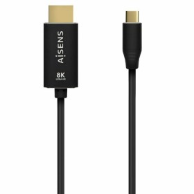 USB-C to HDMI Adapter Aisens A109-0712 Black 2 m by Aisens, USB Cables - Ref: S5630635, Price: 31,21 €, Discount: %