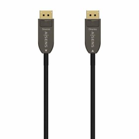 DisplayPort Cable Aisens A155-0607 Black 15 m by Aisens, DisplayPort Cables - Ref: S5630776, Price: 70,26 €, Discount: %