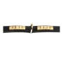 Dog collar Gloria Duna Black Golden (45 x 2.5 cm) by Gloria, Collars - Ref: S6100659, Price: 9,68 €, Discount: %