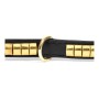 Dog collar Gloria Duna Black Golden (45 x 2.5 cm) by Gloria, Collars - Ref: S6100659, Price: 9,68 €, Discount: %