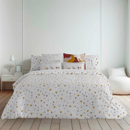 Housse de Couette Decolores Campinas Multicouleur 175 Fils 140 x 200 cm | Tienda24 Tienda24.eu