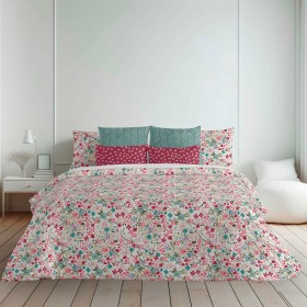 Capa nórdica Alexandra House Living Creme 180 x 220 cm | Tienda24 Tienda24.eu