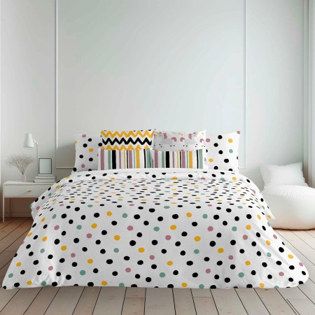 Housse de Couette Decolores Cuzco Multicouleur 175 Fils 200 x 200 cm Goulot de bouteille | Tienda24 Tienda24.eu