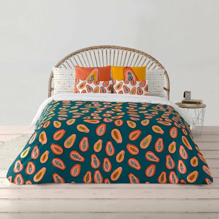 Housse de Couette Decolores Mumbai Multicouleur 175 Fils 240 x 220 cm Goulot de bouteille | Tienda24 Tienda24.eu