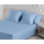 Bettwäsche-Set Alexandra House Living Blau Celeste Einzelmatratze 3 Stücke von Alexandra House Living, Bettlaken und Kissenbe...