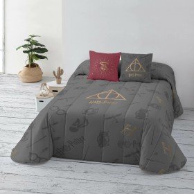 Couette réversible HappyFriday Basic Dash Noir 180 x 260 cm | Tienda24 Tienda24.eu