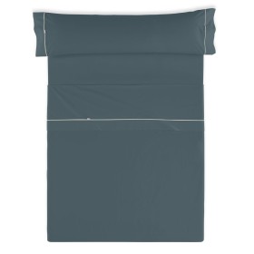 Bedding set Alexandra House Living Grey Single 3 Pieces by Alexandra House Living, Sheets and pillowcases - Ref: D1600013, Pr...