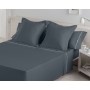 Juego de Sábanas Alexandra House Living Gris Cama de 90 3 Piezas de Alexandra House Living, Sábanas y fundas de almohada - Re...