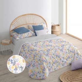 Capa nórdica Alexandra House Living Mostarda 150 x 220 cm | Tienda24 Tienda24.eu