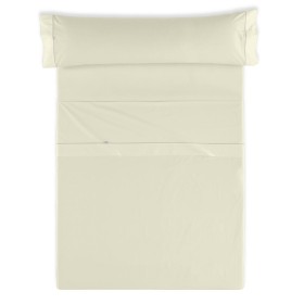 Jeu de draps Alexandra House Living Crème Lit 1 persone 3 Pièces de Alexandra House Living, Draps et taies d'oreiller - Réf :...