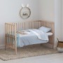 Housse de Couette Kids&Cotton Farid Bleu 175 Fils 115 x 145 cm | Tienda24 Tienda24.eu