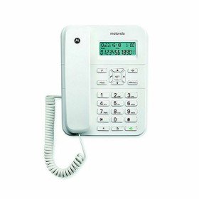 Teléfono Fijo Motorola CT202 Blanco de Motorola, Teléfonos analógicos - Ref: S6502669, Precio: 29,17 €, Descuento: %