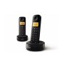 Telefone sem fios Philips D1602B/34 1,6" 300 mAh GAP Preto de Philips, Telefones analógicos - Ref: S6502742, Preço: 43,21 €, ...