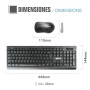 Tastatur mit Drahtloser Maus iggual WMK-Business von iggual, Tastatur-Maus-Sets - Ref: S6503490, Preis: 16,19 €, Rabatt: %