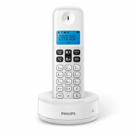 Téléphone Sans Fil Philips D1611B/34 Bleu Blanc de Philips, Téléphones fixes et résidentiels - Réf : S6504101, Prix : 32,37 €...