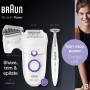 Electric Hair Remover Braun by Braun, Hair removal and accessories - Ref: S6504936, Price: 92,00 €, Discount: %