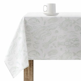 Toalha de mesa em rolo Exma Antimanchas Azul Cerâmica 140 cm x 25 m | Tienda24 Tienda24.eu