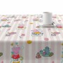 Toalha resinada antinódoas Peppa Pig Flowers 1 Multicolor 300 x 150 cm | Tienda24 Tienda24.eu