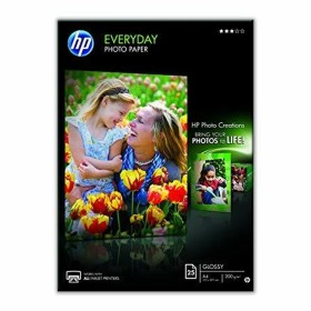 Glossy Photo Paper HP A4 25 Sheets by HP, Printing paper - Ref: S71001130, Price: 25,41 €, Discount: %