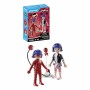 Playset Playmobil 71336 Miraculous: Marinette & Ladybug 16 Pieces by Playmobil, Toy figures playsets - Ref: S71001515, Price:...