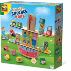 Jouet Educatif SES Creative Wooden balance boat de SES Creative, Jeux d'ambiance - Réf : S71001837, Prix : 34,53 €, Remise : %