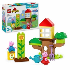 Jogo de Construção Lego Peppa Pig's Garden and Treehouse Multicolor de Lego, Jogos de construção - Ref: S71002225, Preço: 34,...