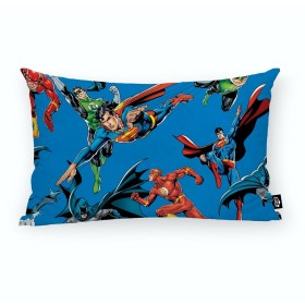 Fodera per cuscino Justice League Action Justice C Multicolore 30 x 50