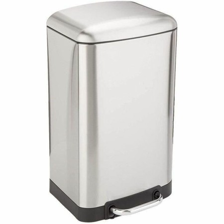 Cubo de basura Kitchen Move Acero Inoxidable 30 L Gris | Tienda24 - Global Online Shop Tienda24.eu