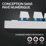 clavier et souris Logitech 920-012145 Blanc Français AZERTY de Logitech, Ensembles Clavier et Souris - Réf : S71003651, Prix ...