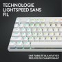 clavier et souris Logitech 920-012145 Blanc Français AZERTY de Logitech, Ensembles Clavier et Souris - Réf : S71003651, Prix ...