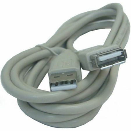 USB Extension Cable 3GO 5m USB 2.0 A M/FM Grey 5 m | Tienda24 Tienda24.eu