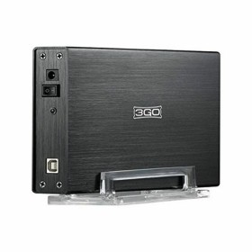 Festplattenhülle TooQ TQE-2522B 2.5" HD SATA III USB 3.0 Schwarz | Tienda24 Tienda24.eu