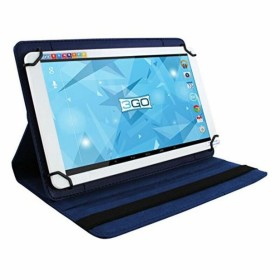 Custodia Universale Rotante in Pelle per Tablet 3GO CSGT24 7" Azzurro