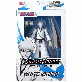 Figur mit Gelenken Bandai Anime Heroes: Bleach - White Kurosaki Ichigo 17 cm von Bandai, Gliederpuppen - Ref: S71004182, Prei...