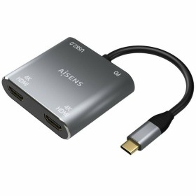 Adaptador USB C a HDMI GEMBIRD A-CM-HDMIM-01 2 m | Tienda24 Tienda24.eu