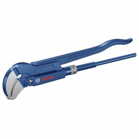 Pipe Wrench BOSCH 45° Chrome vanadium steel Blue by BOSCH, Spanners - Ref: S71004544, Price: 80,68 €, Discount: %