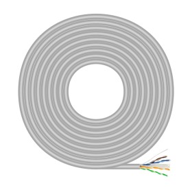 CAT 6 UTP Cable NANOCABLE 10.20.1303 Grey 3 m | Tienda24 Tienda24.eu