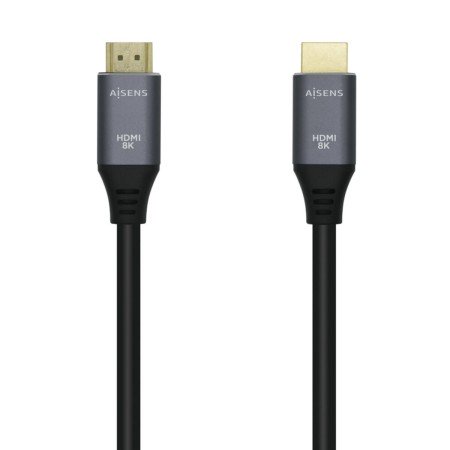 HDMI Cable Aisens A150-0429 Black Black/Grey 3 m | Tienda24 Tienda24.eu