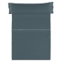 Jeu de draps Alexandra House Living Gris Lit 1 persone 3 Pièces de Alexandra House Living, Draps et taies d'oreiller - Réf : ...